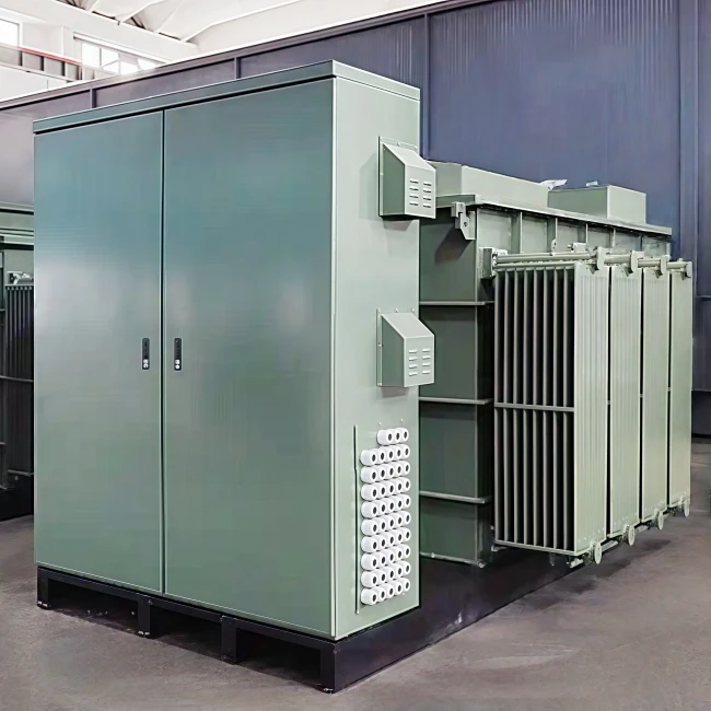 Fully sealed three phase pad mounted transformer Fully sealed three phase pad mounted transformer